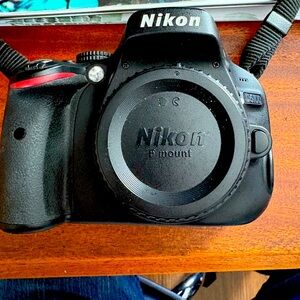 Nikon d5100 digital SLR camera.